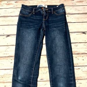 Dark blue skinny jeans